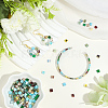 180Pcs 10 Styles Electroplate Glass Seed Beads SEED-PA0001-33-4