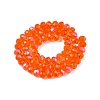 Electroplate Glass Beads Strands EGLA-A044-T8mm-L25-3
