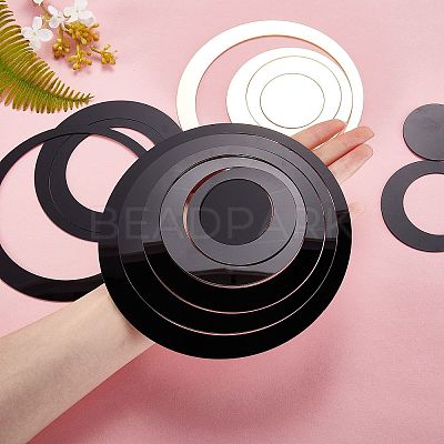 2 Sets 2 Colors Acrylic Self Adhesive Furniture Films AJEW-SZ0001-62-1