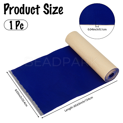 Self-adhesive Flocked Cloth Fabric AJEW-WH20006-416C-1