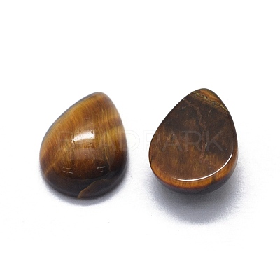 Natural Tiger Eye Cabochons G-O175-22-07-1