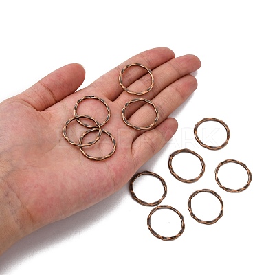 Tibetan Style Linking Rings X-PALLOY-A017-R-FF-1