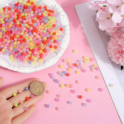 Transparent Acrylic Ball Beads FACR-SP0001-02A-1