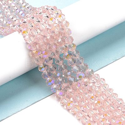 Electroplate Glass Beads Strands EGLA-A034-T2mm-L18-1