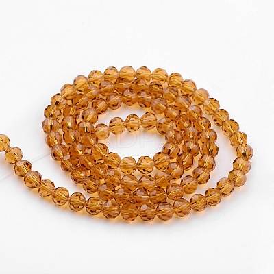 Transparent Glass Bead Strands X-GLAA-G013-8mm-65-1