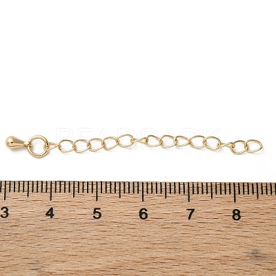 Brass Ends with Chain KK-C071-13KCG-1