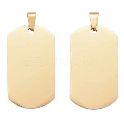 PVD Vacuum Plating 304 Stainless Steel Big Pendants STAS-I140-19E-G-1