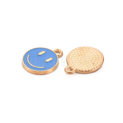 Alloy Enamel Charms ENAM-S121-165I-RS-1