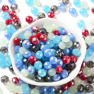 Glass Beads LS-EGLA-A034-SM8mm-49-1