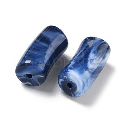 Acrylic Imitation Gemstone Beads X-MACR-K359-66B-1