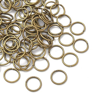 Iron Open Jump Rings IFIN-ZX011-AB-NF-1