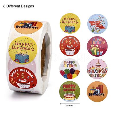 Self-Adhesive Paper Stickers DIY-K027-D10-1
