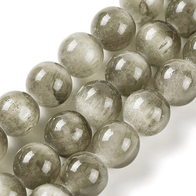 Natural Selenite Beads Strands G-C142-01B-01-1
