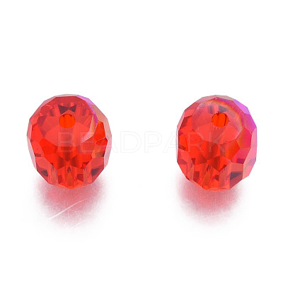 Transparent Glass Beads EGLA-N002-49-B06-1