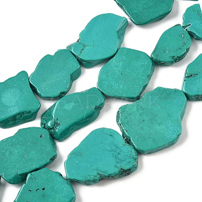 Natural Magnesite Beads Strands G-M448-E01-01-1