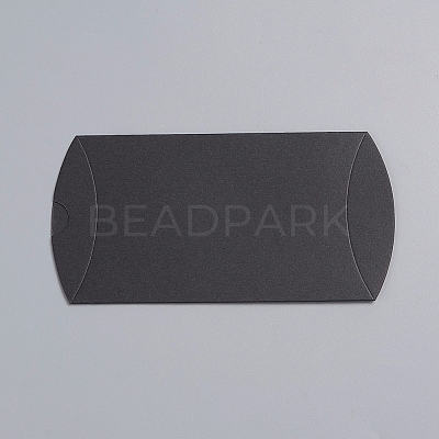 Kraft Paper Pillow Candy Box LS-CON-WH0070-97A-01-1