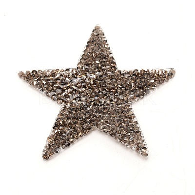 Star Glitter Hotfix Rhinestone DIY-WH0301-92C-04-1