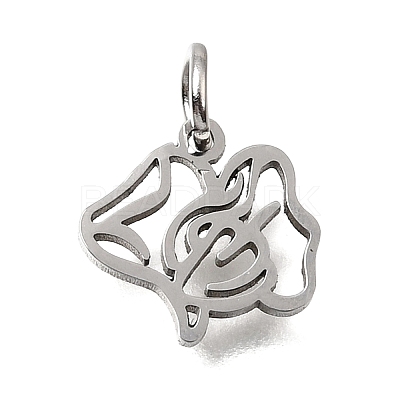 304 Stainless Steel Charms SA-CBA4CE0-01P-D-1