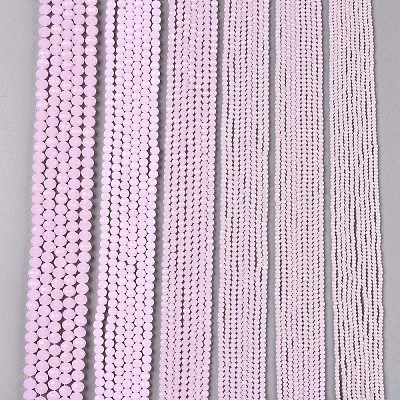 Glass Beads Strands EGLA-A044-J3mm-D02-1