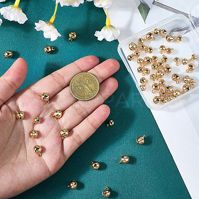 80Pcs 2 Styles Iron Charms IFIN-BBC0001-10-1