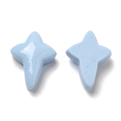 Opaque Resin Cabochons RESI-K027-01-1