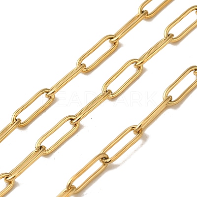 Ion Plating(IP) 304 Stainless Steel Oval Link Chains CHS-Q006-20G-1