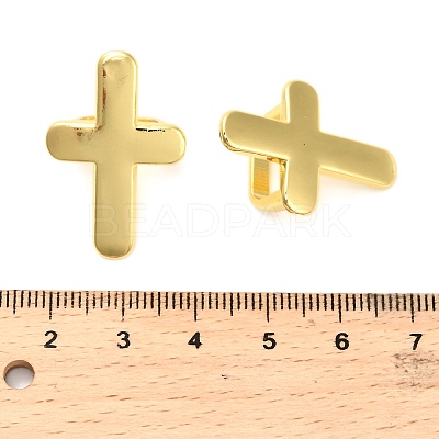 Brass Slider Charms KK-L229-020G-1