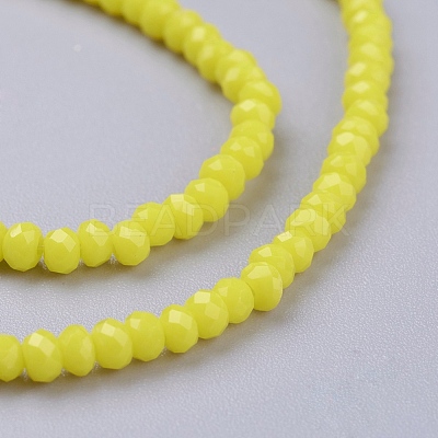 Imitation Jade Glass Beads Strands GLAA-R135-2mm-33-1