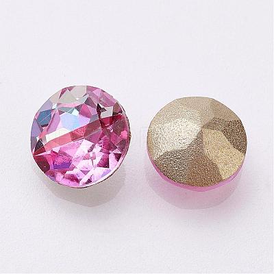 K9 Glass Rhinestone Cabochons GLAA-D001-04C-1