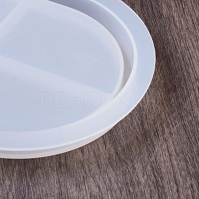 DIY Oval Storage Tray Silicone Molds DIY-B076-02A-1