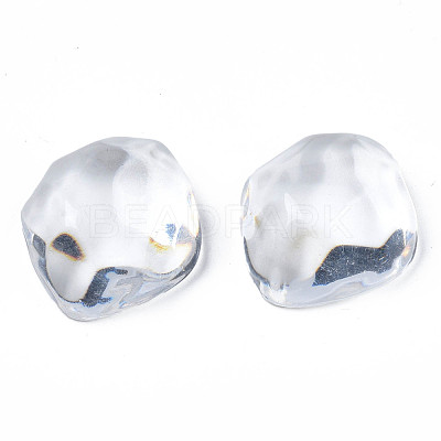 Transparent Resin Cabochons CRES-N031-007A-A01-1