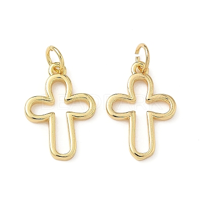 Brass Pendants KK-L243-04G-1
