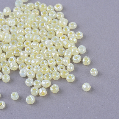 (Repacking Service Available) Glass Seed Beads SEED-C020-4mm-152-1
