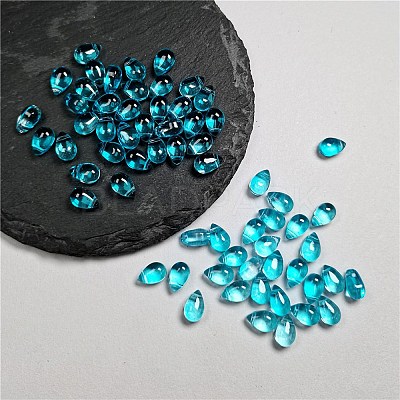 Transparent Glass Beads GLAA-TAC0025-05B-1