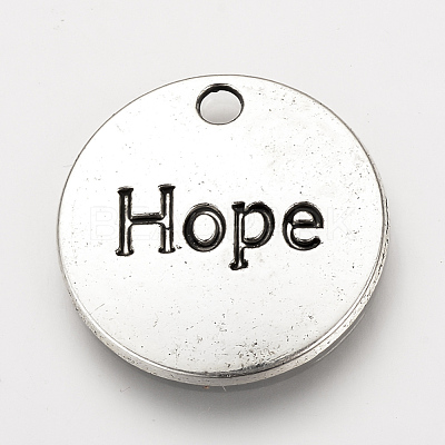 Tibetan Style Alloy Pendants TIBEP-Q078-19AS-RS-1