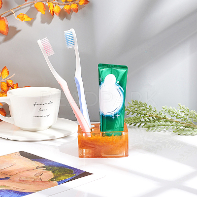DIY Toothbrush Holder Silicone Molds Kits DIY-OC0003-32-1