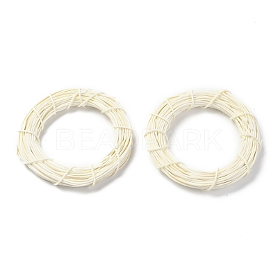 Circle Shape Rattan Vine Branch Wreath Hoop DIY-B022-04B-1