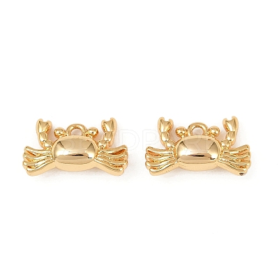 Ocean Theme Brass Charms KK-F902-07L-G-1