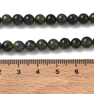 Natural Canadian Jade Beads Strands GG-CBA6BAC-A02-6mm-1