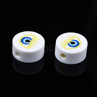 Handmade Polymer Clay Beads X-CLAY-N007-004-1