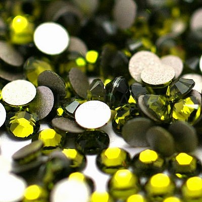 Glass Flat Back Rhinestone RGLA-C002-SS16-228-1