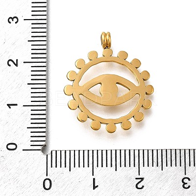 304 Stainless Steel Pendants STAS-R159-56G-05-1