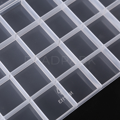 Plastic Bead Storage Containers X-CON-S043-032-1