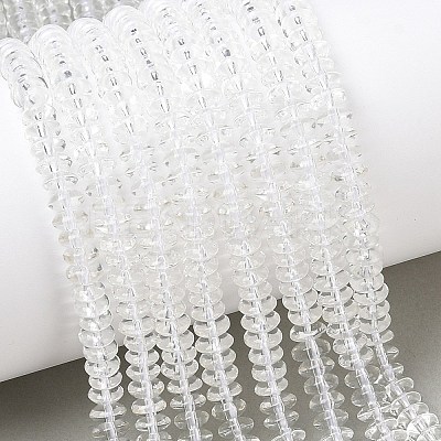 Synthetic Quartz Crystal Beads Strands G-F089-A-01-1