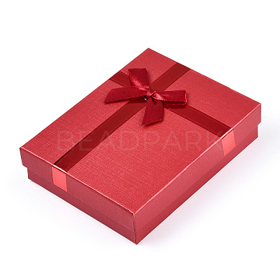 Cardboard Jewelry Necklace Boxes CBOX-T006-04K-1