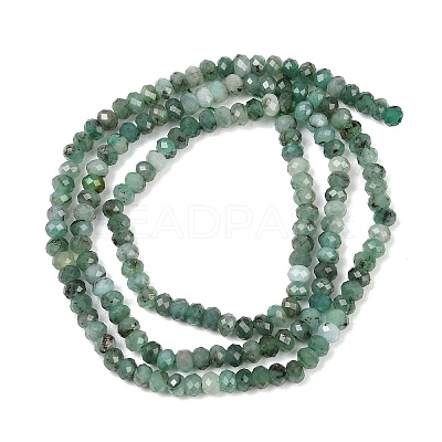 Natural Emerald Beads Strands G-B175-A19-2x3mm-1