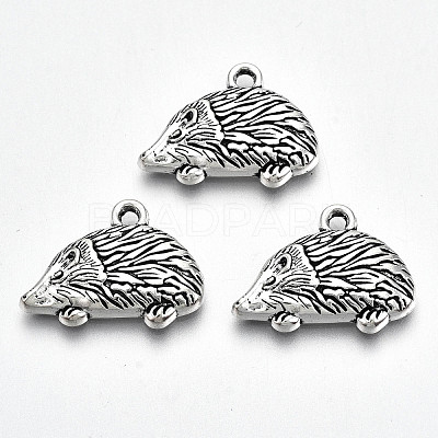 Tibetan Style Alloy Pendants TIBE-S323-079AS-RS-1