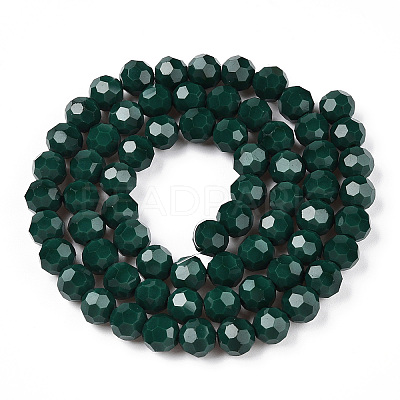 Opaque Glass Beads Stands EGLA-A035-P8mm-D23-1