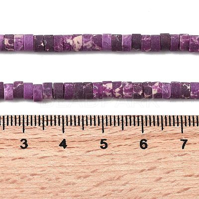 Dyed Synthetic Imperial Jasper Beads Strands G-Z089-A03-K-1