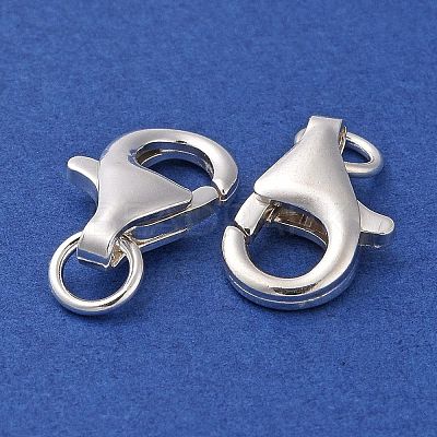 925 Sterling Silver Lobster Claw Clasps STER-K167-074D-S-1